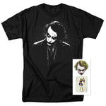 Popfunk The Dark Knight Heath Ledger Dark Joker T Shirts & Stickers