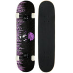 Krown Intro Skateboard, Purple Flame