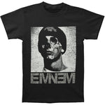 Eminem Skull Face Adult T-shirt - Black
