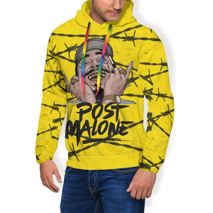 Post Malone Men's 3D Print Hoodie Hooded Sweatshirt with Pocket