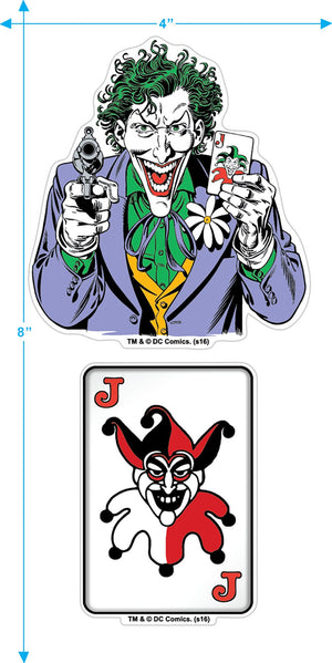 The Joker DC Comics Supervillain T Shirt & Stickers