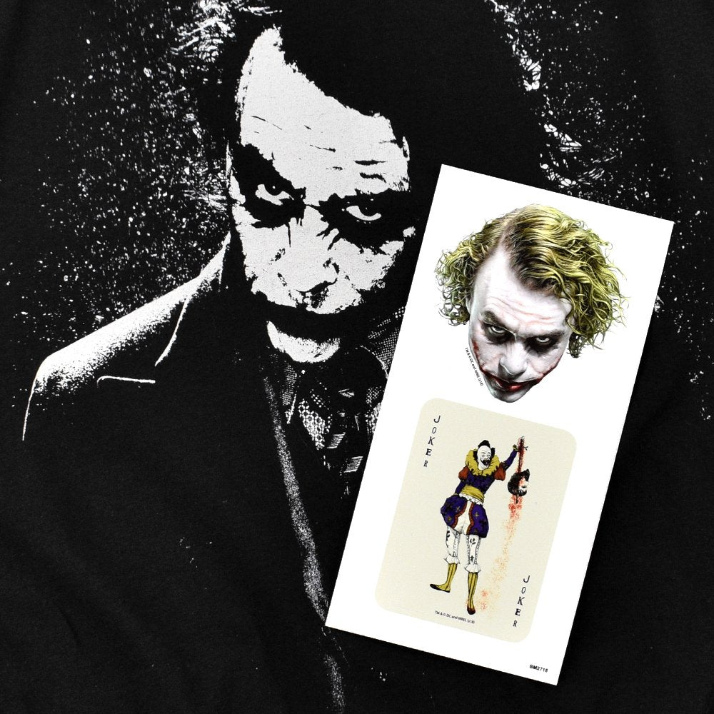 Popfunk The Dark Knight Heath Ledger Dark Joker T Shirts & Stickers