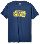 Star Wars Men's Classic Vintage Simple Logo T-Shirt