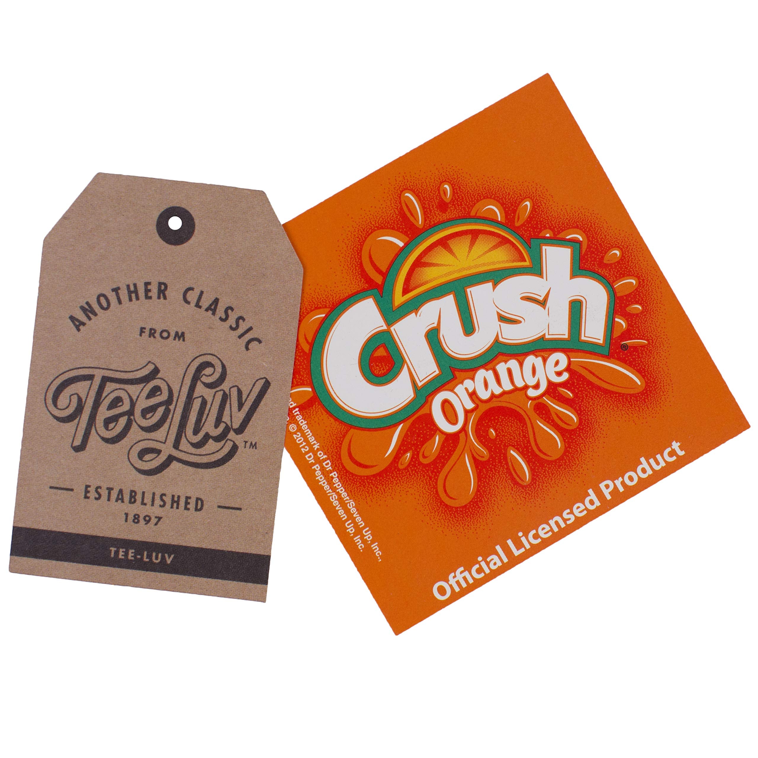 Orange Crush  Soft Touch Tee-LG Orange Snow Heather