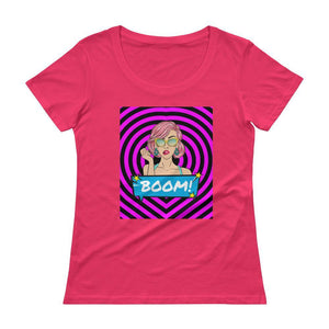 Bpom Glam Ladies' Scoopneck T-Shirt - Culture Luv