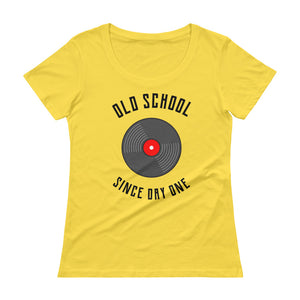 Old School Ladies' Scoop Neck T-Shirt
